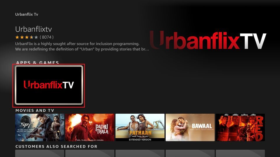 urbanflix tv app