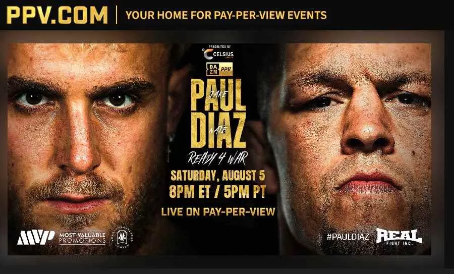 Jake Paul vs. Nate Diaz on FireStick