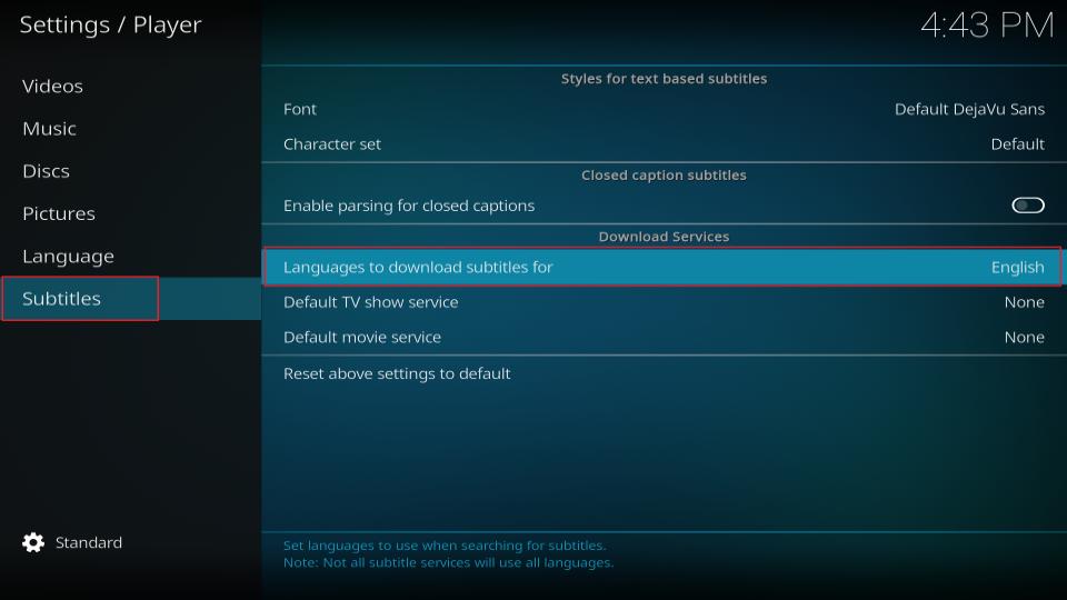 kodi subtitles
