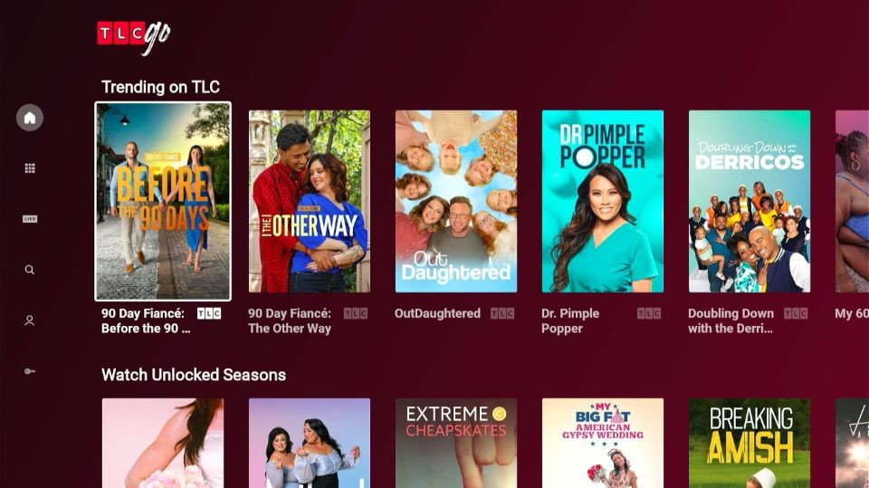 tlc streaming app