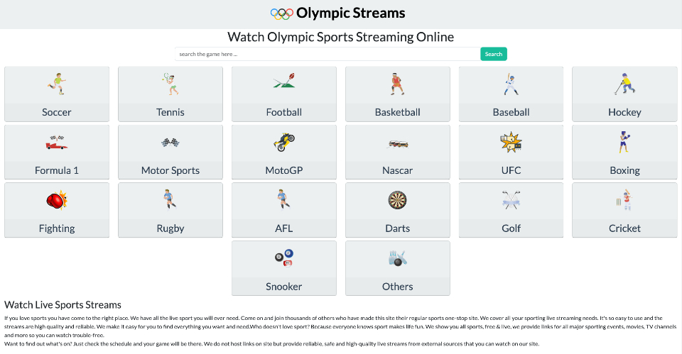 OlympicStreams