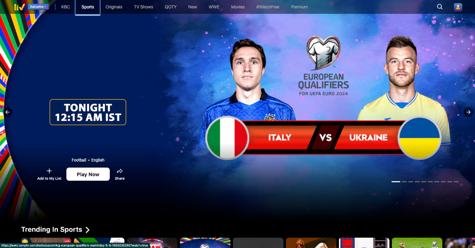 SonyLIV