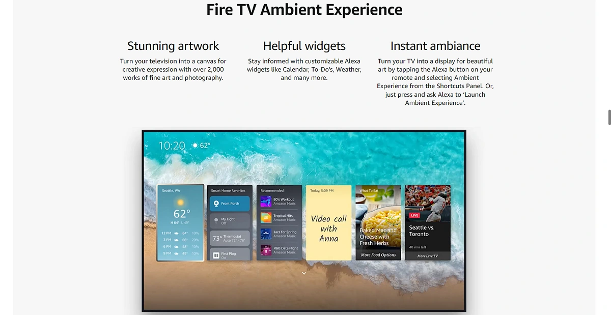 firestick 4k max ambient mode