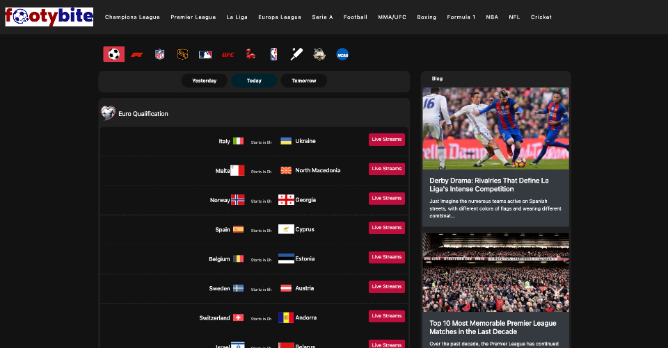 live streaming sport gratuit