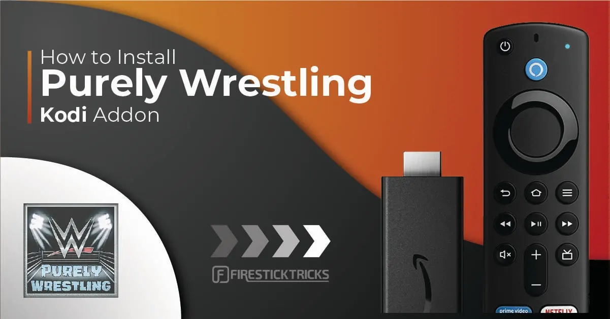 How to Install Purely Wrestling Kodi Addon