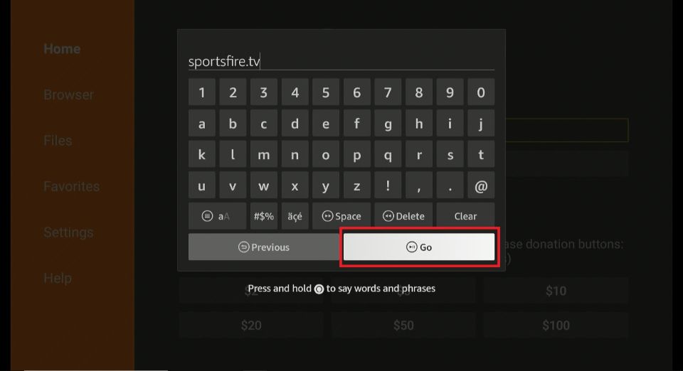 sportsfire apk