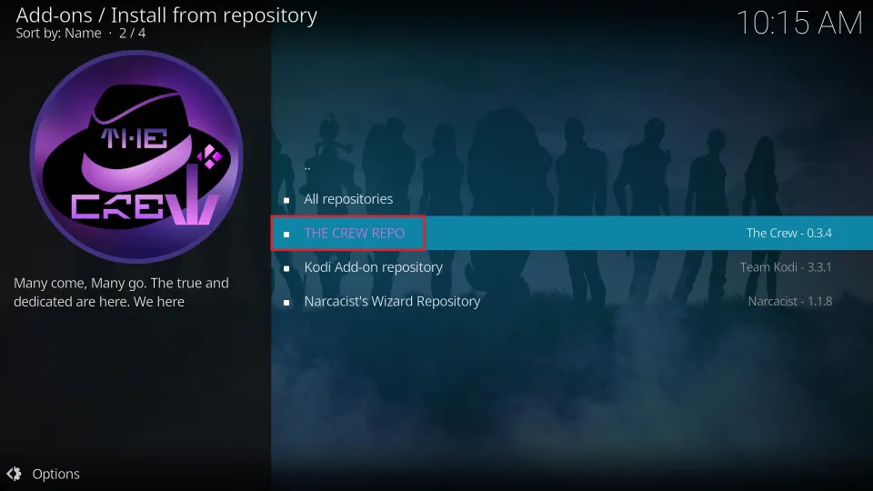 Choose The Crew Repo