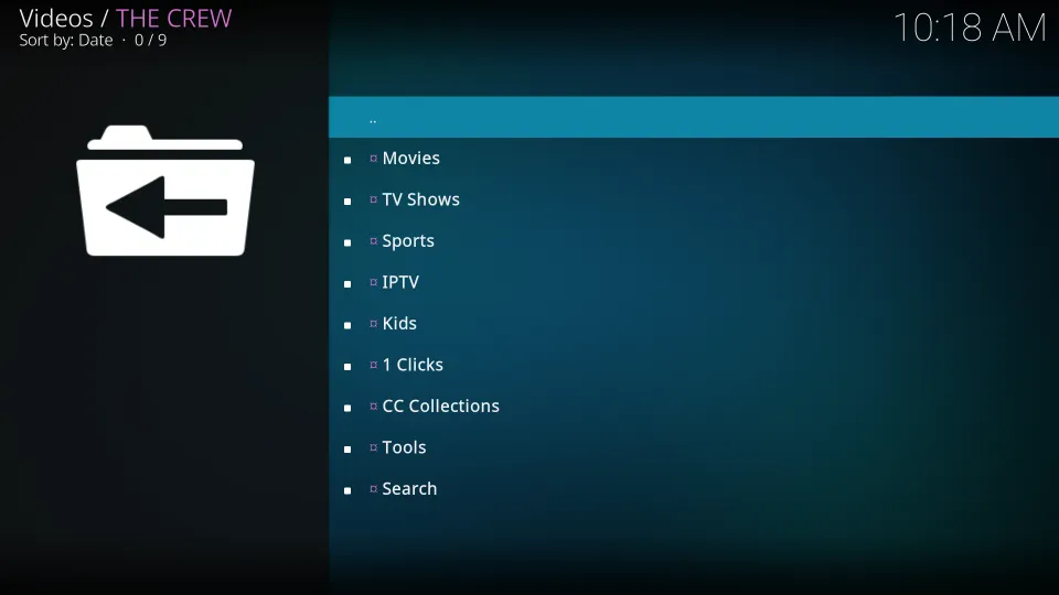 picking one of the categories