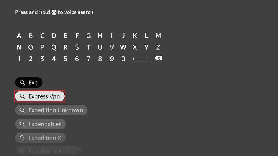 type ExpressVPN