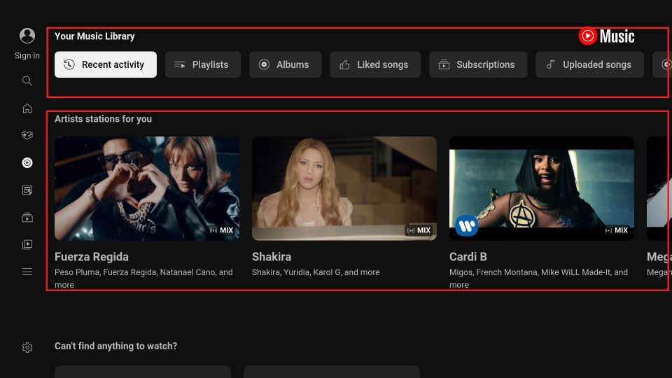 youtube Music Library