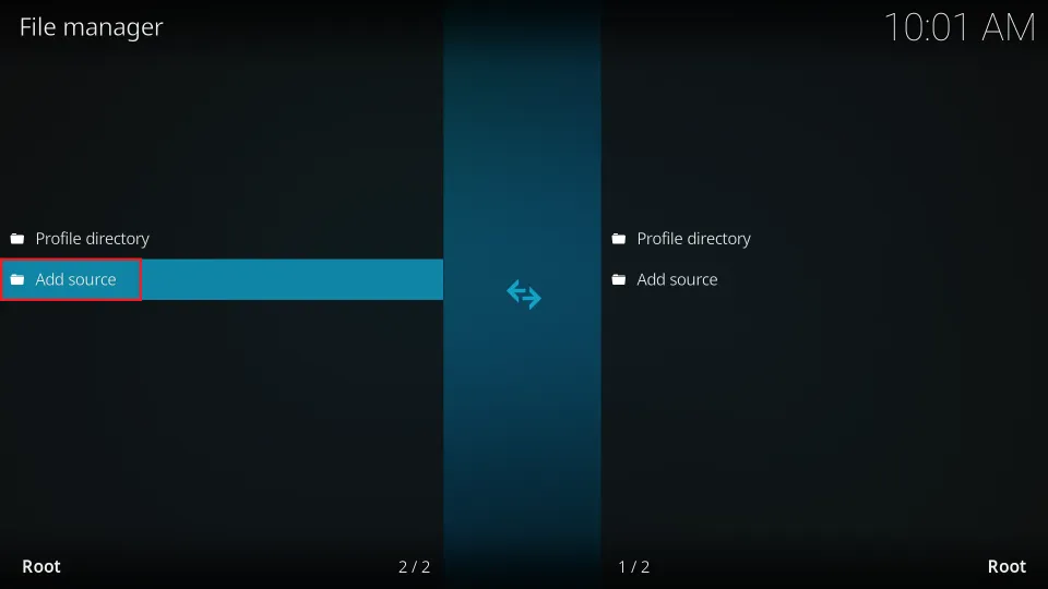 Click Add source