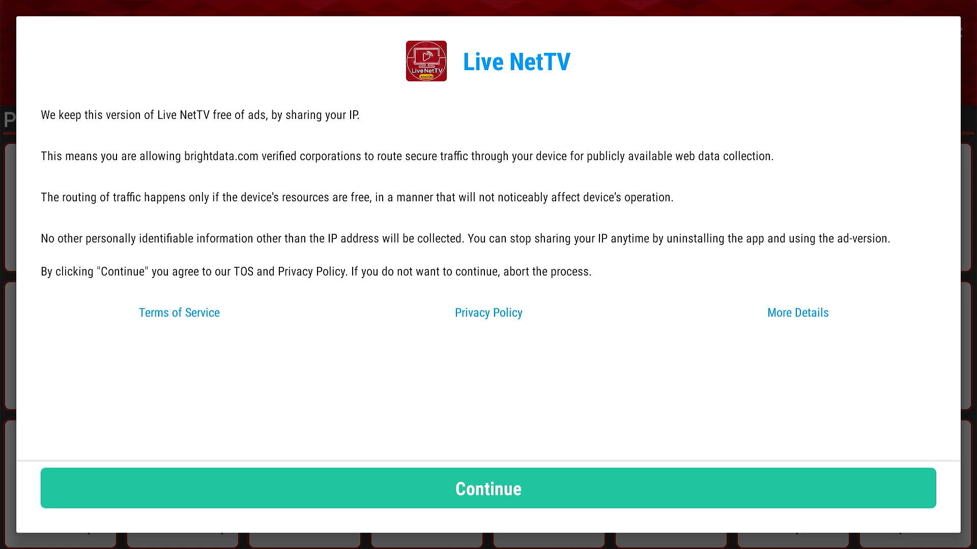 livenettv on firestick risk