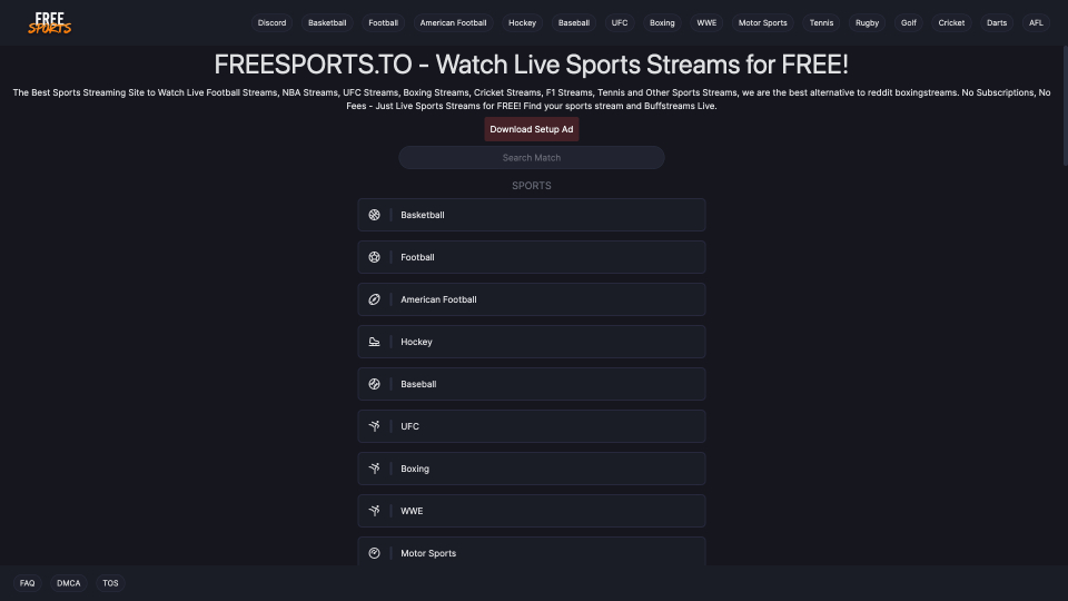 free sports