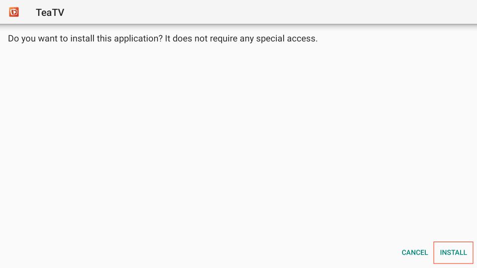 select-install-tea-tv-app