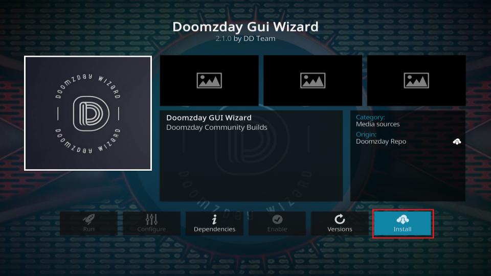 install-doomzday-wizard-gui