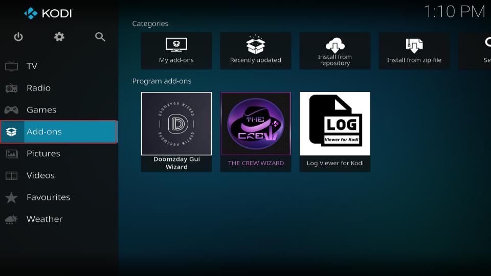 kodi-homescreen-addons