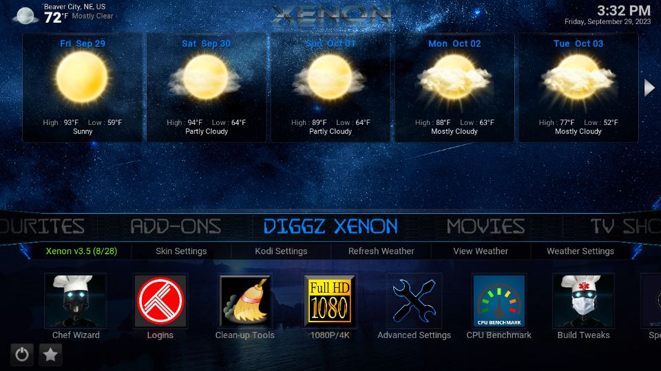 diggz xenon build home