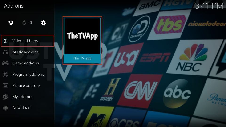 the tv app 