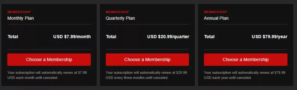 Pricing & Plans of Urbanflix TV