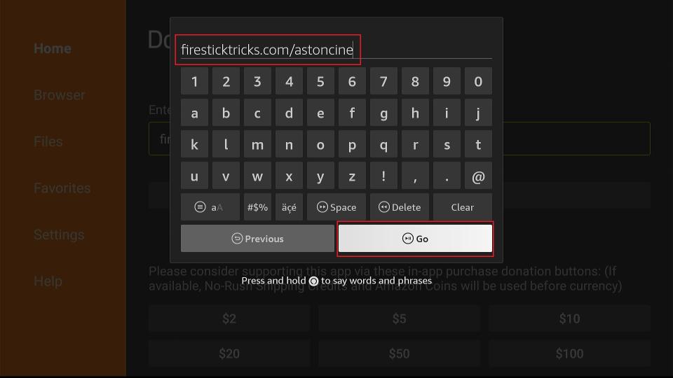 astoncine url
