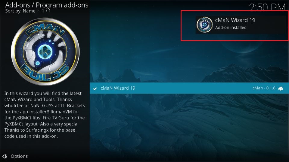 cMan-wizard-19-installed-