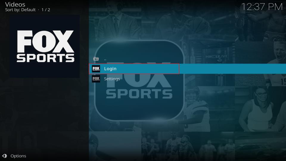 fox sports-login