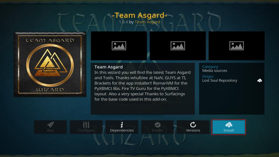 install team asgard