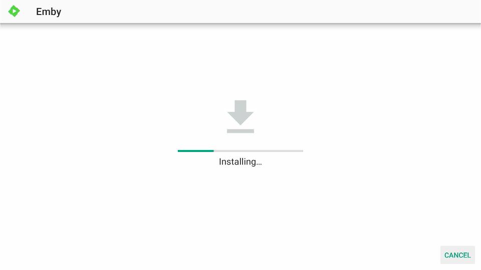 installing emby