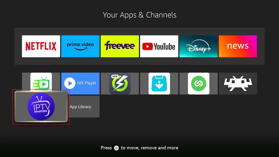 select iptv smarters pro tile