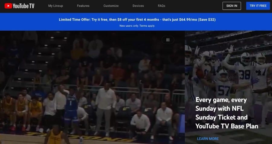 Stream Paris Olympics on YouTube TV