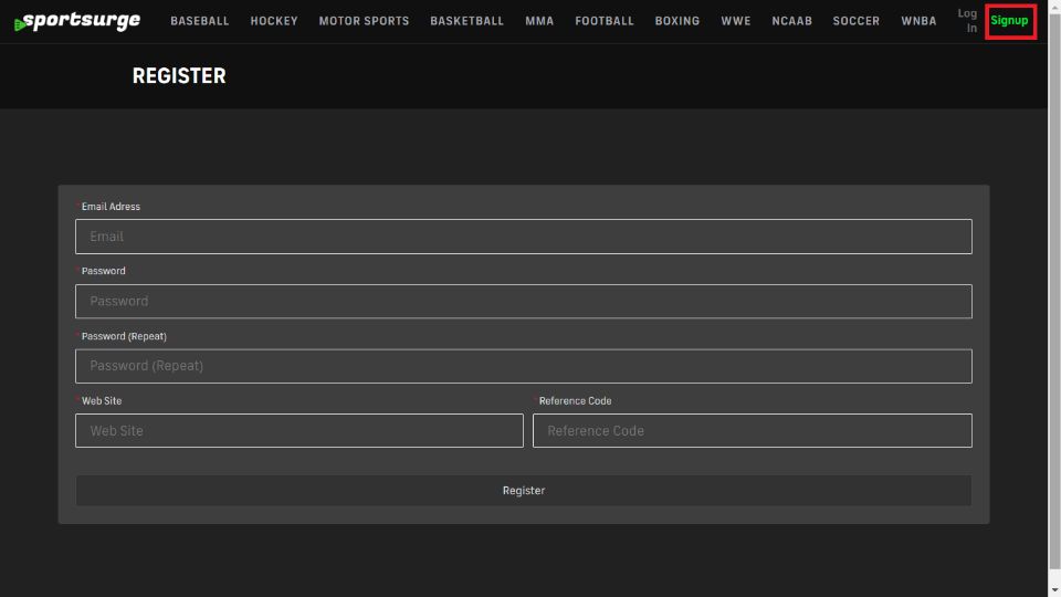 how to watch sportsurge on firestick