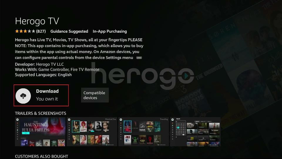 download herogo tv