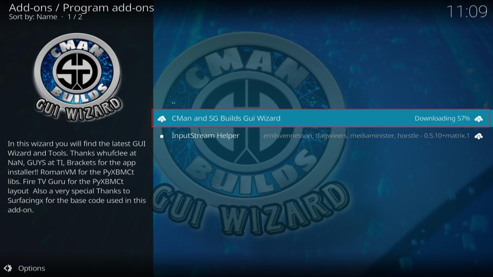 downloading cman and sg wizard