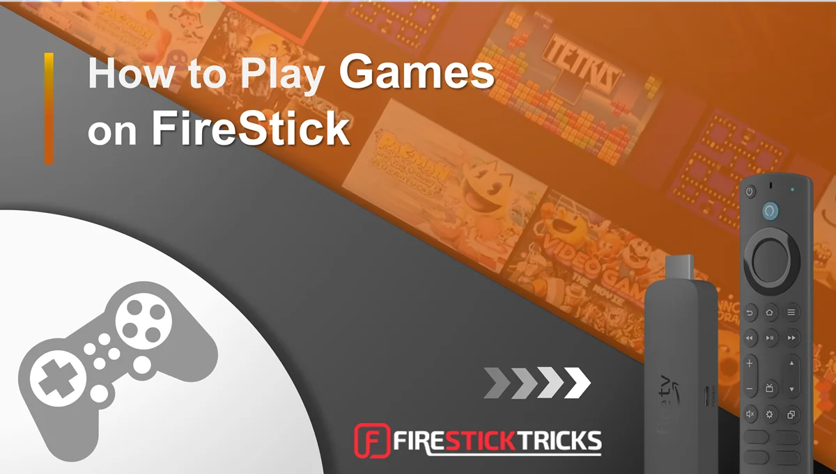 how to play games on firestick