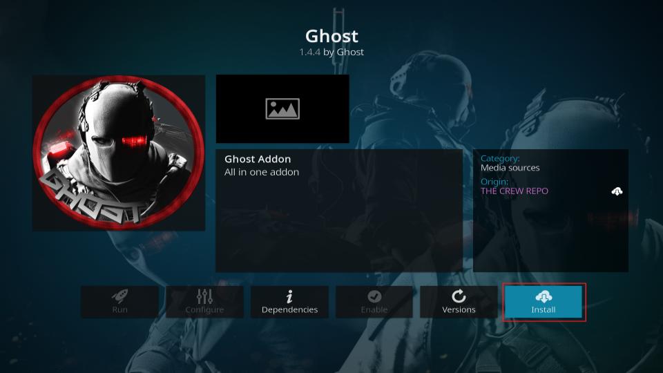 install ghost