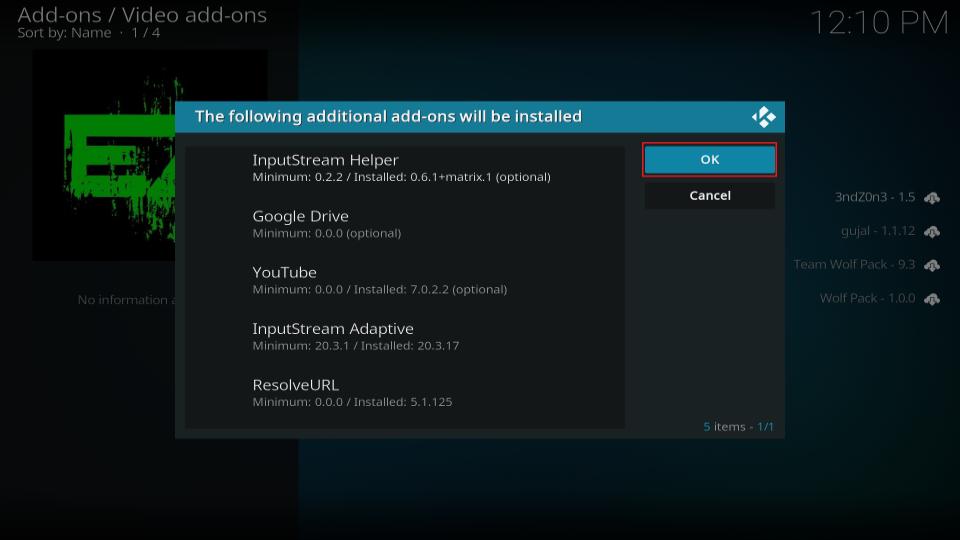 How to watch on sale nfl redzone on kodi