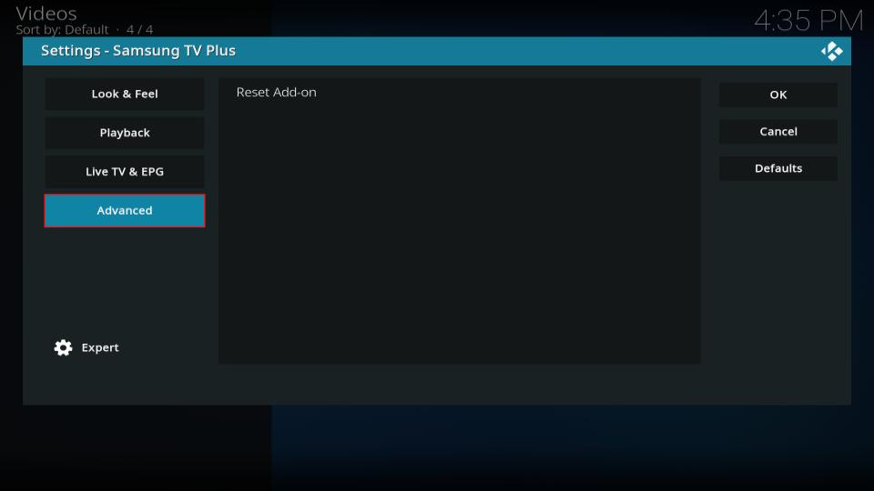 select advanced