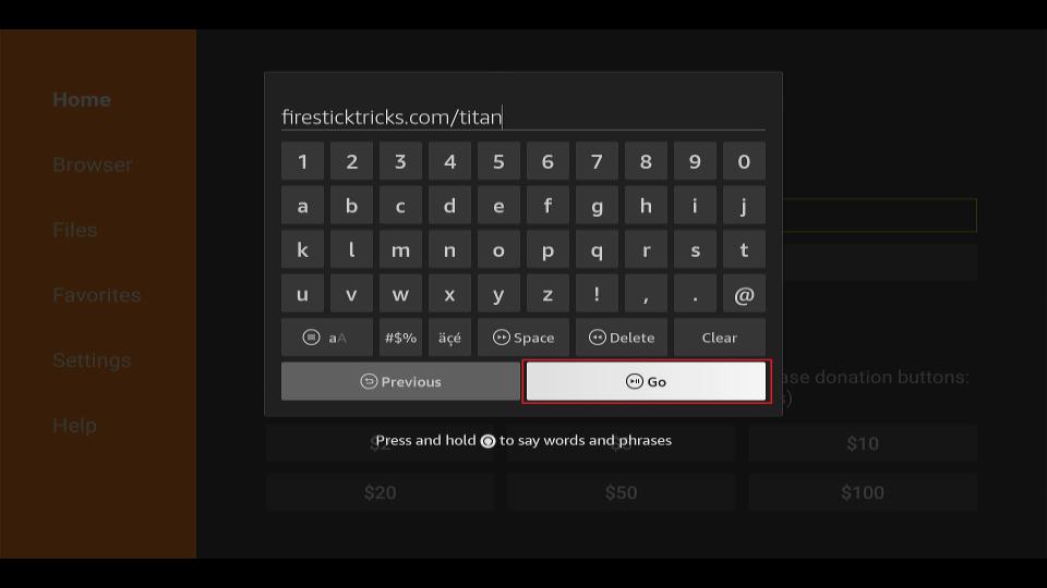 select go