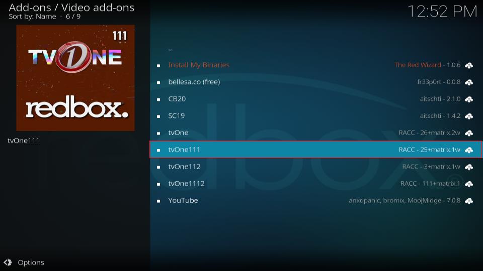 select tvone 111
