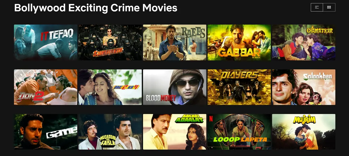 secret netflix codes bollywood