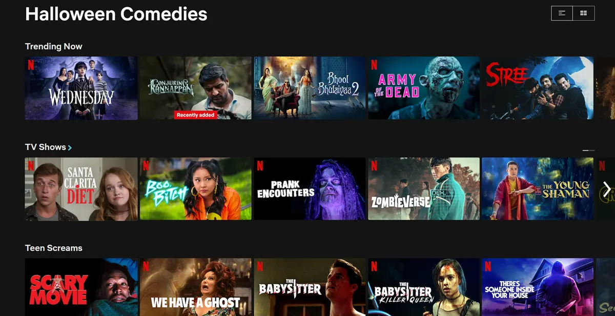 halloween netflix secret codes