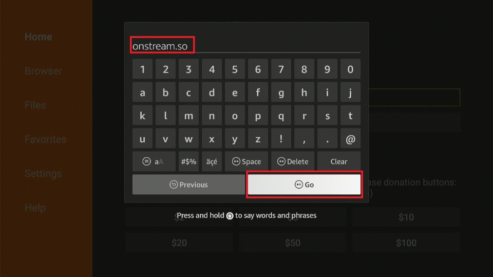 onstream apk url