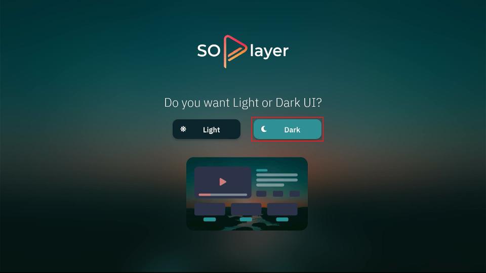 select dark so player