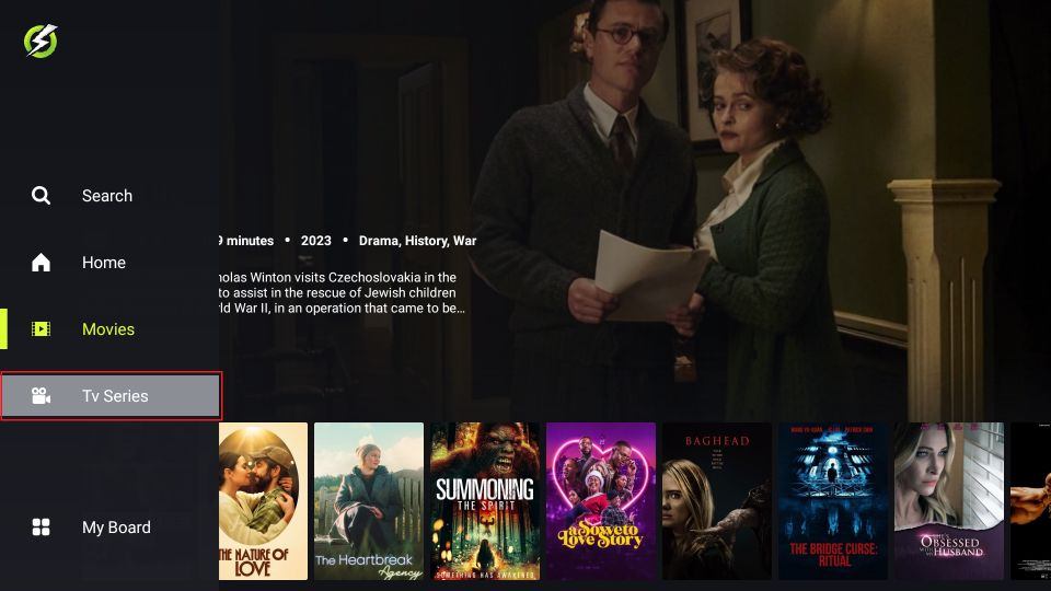 select tv series