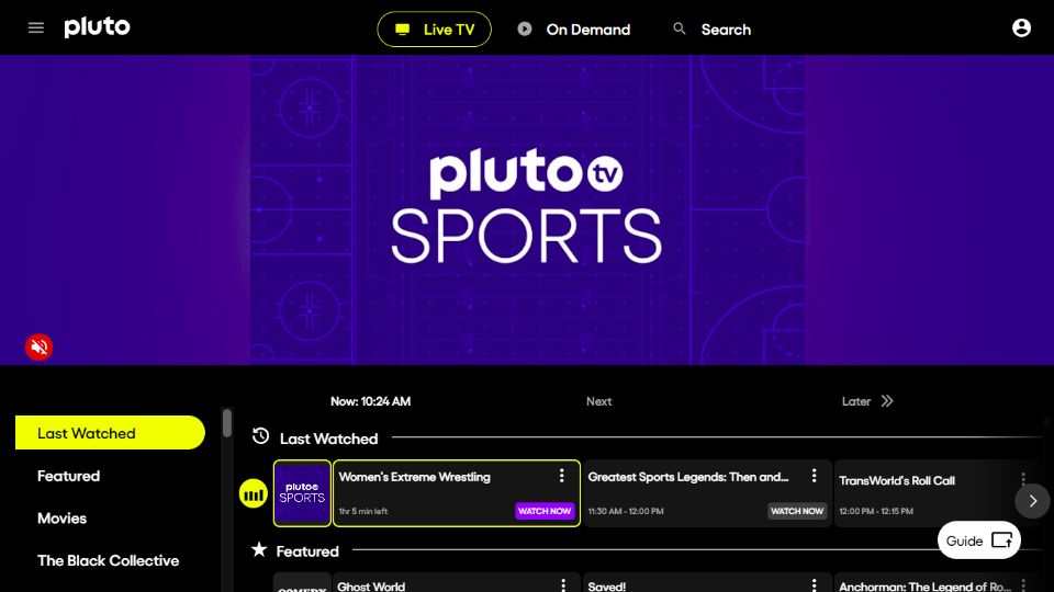 Live tv deals streaming sites