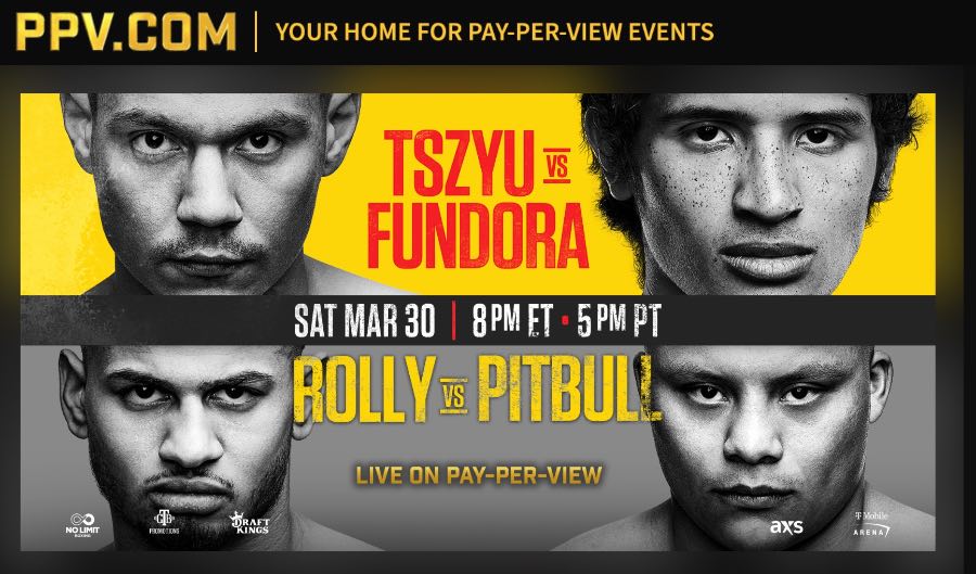 Stream Tszyu vs. Fundora on PPV