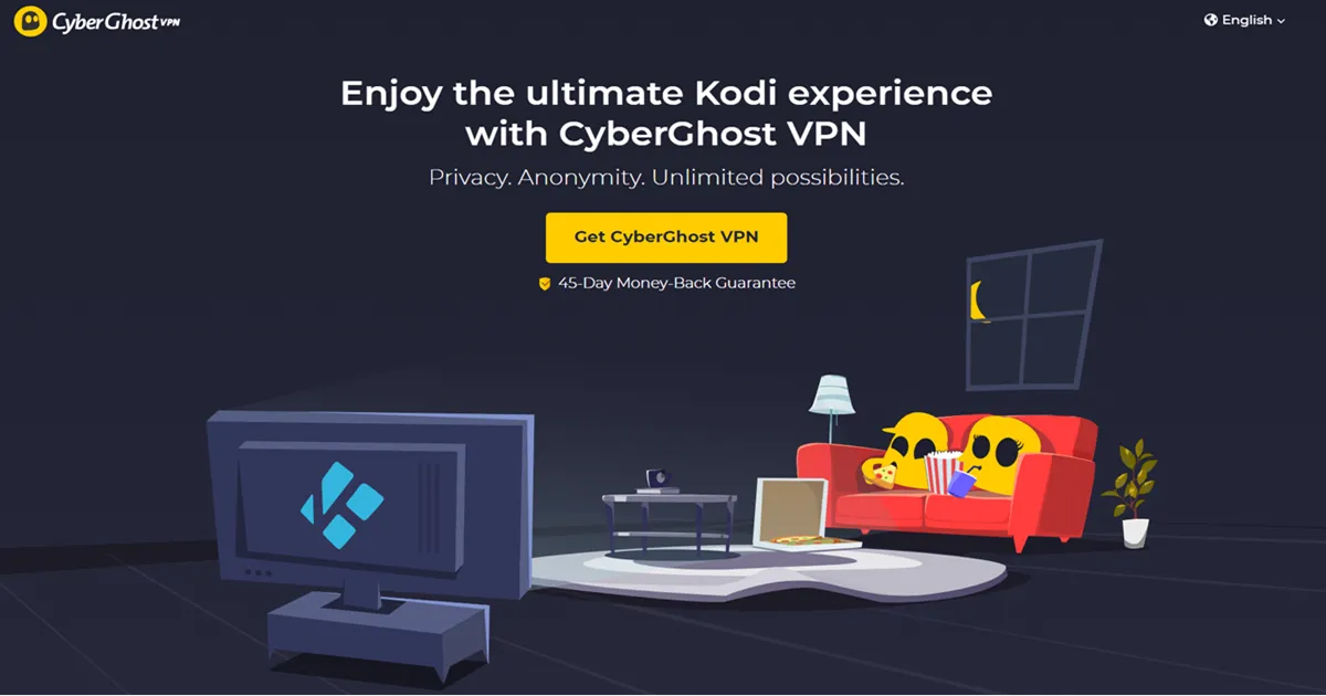 cyberghost vpn for kodi