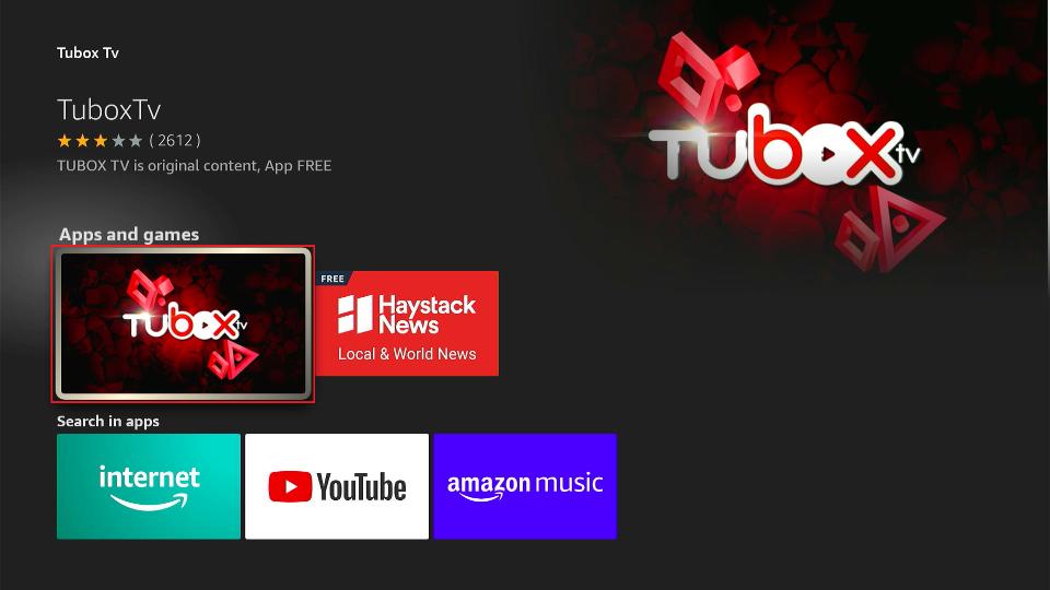 tubox tv tile