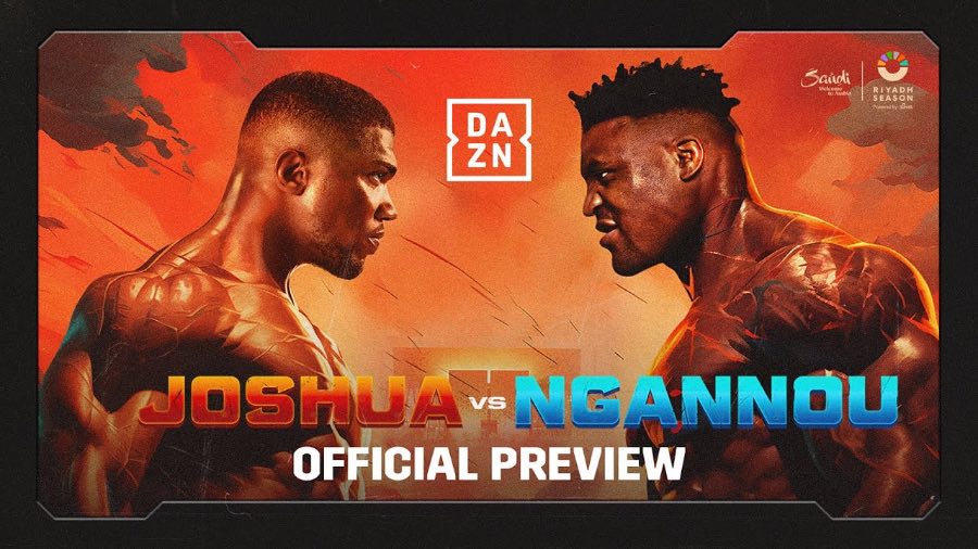 Joshua vs. Ngannou fight streaming