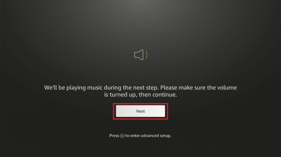 click on next button
